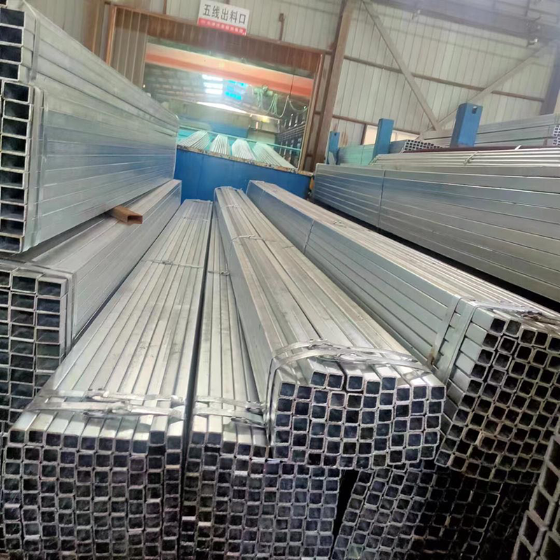 ASTM A500 Pre-Galvanized Square Steel Pipe (11)