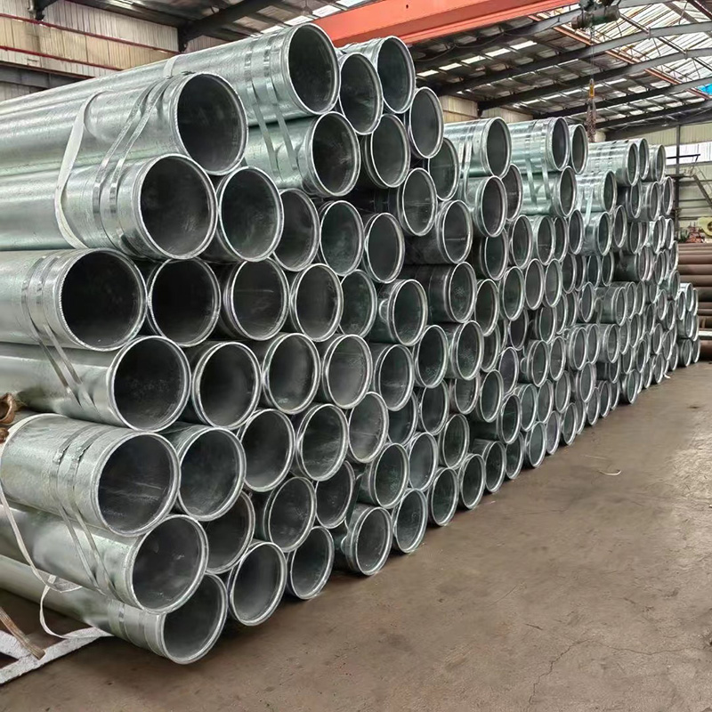 ASTM A795 Hot-Dip Galvanized ERW Grooved Steel Pipe (22)