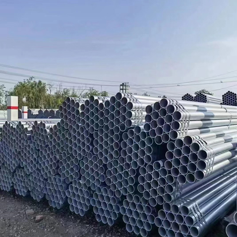 ASTM A795 Hot-Dip Galvanized ERW Grooved Steel Pipe (33)